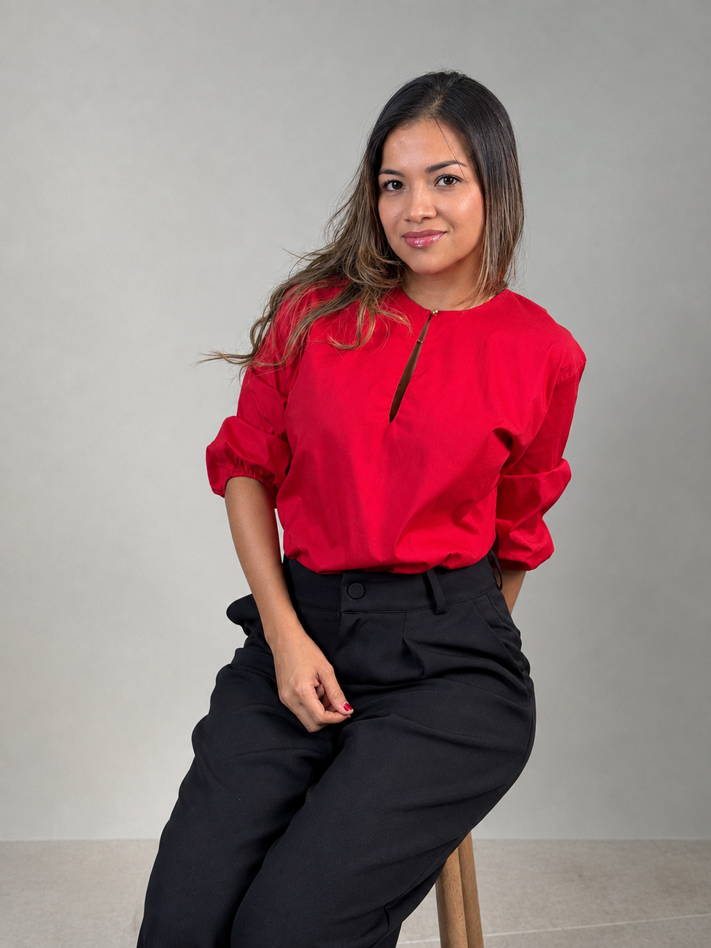 BLUSA VEGA ROJA