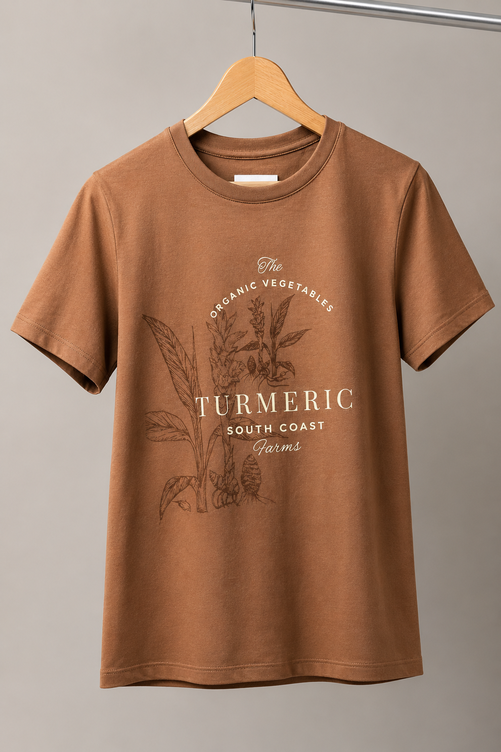 T-SHIRT ORGANIC KAKI