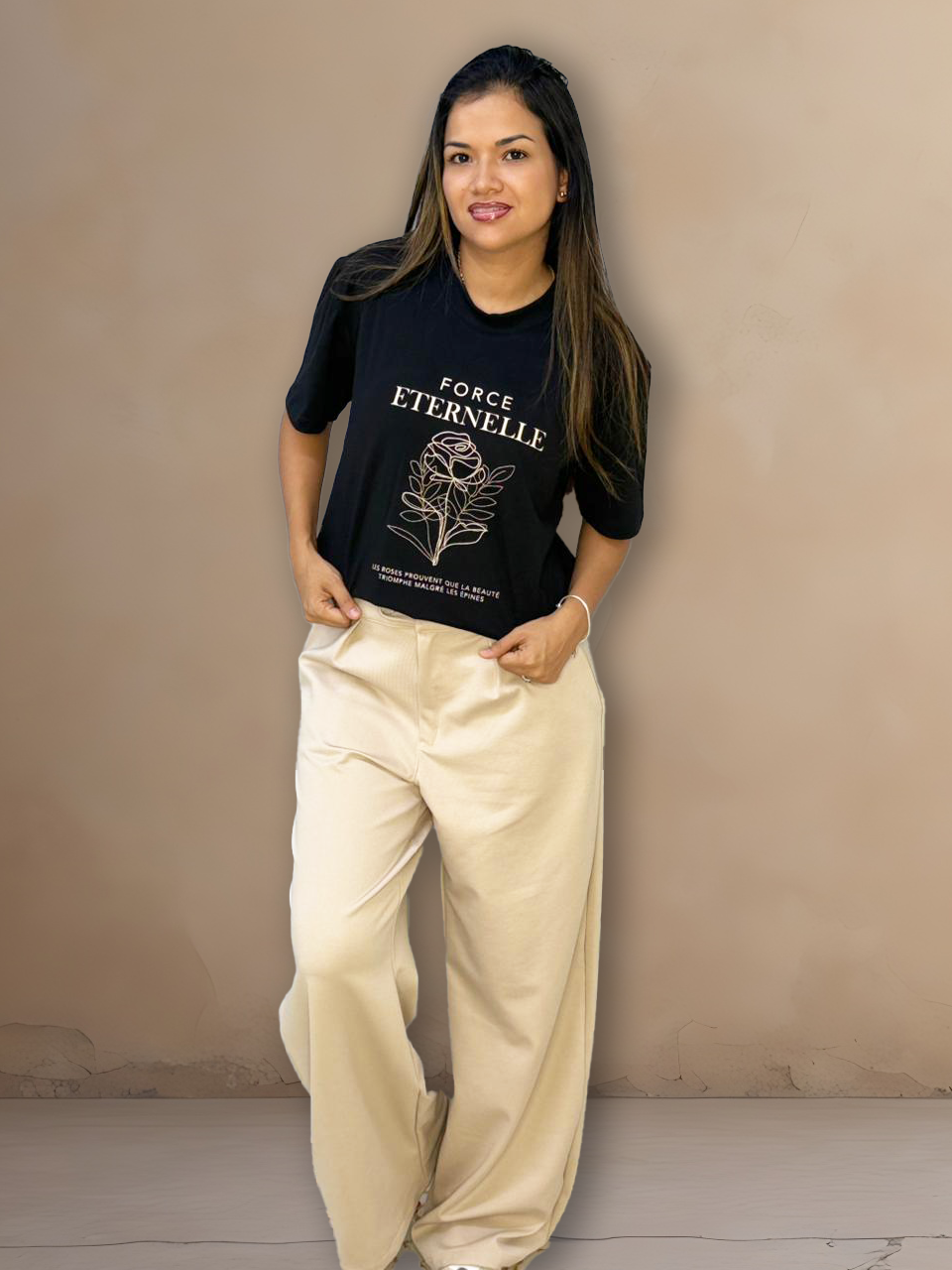 Eternflle T-Shirt Olimpi Negra 1025