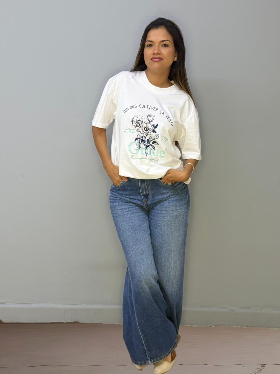 Grace T-Shirt Olimpi Blanca 1025