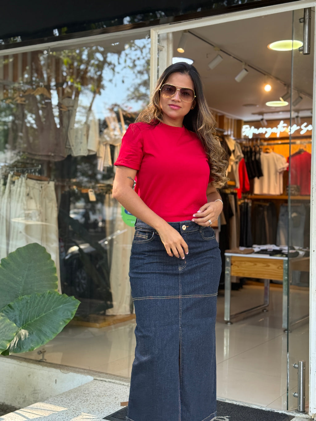 T-SHIRT REBECCA ROJA