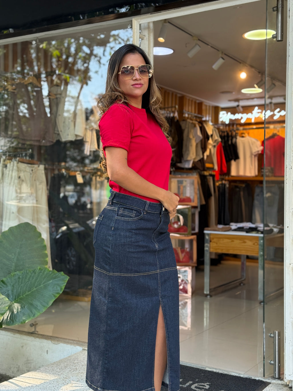 T-SHIRT REBECCA ROJA