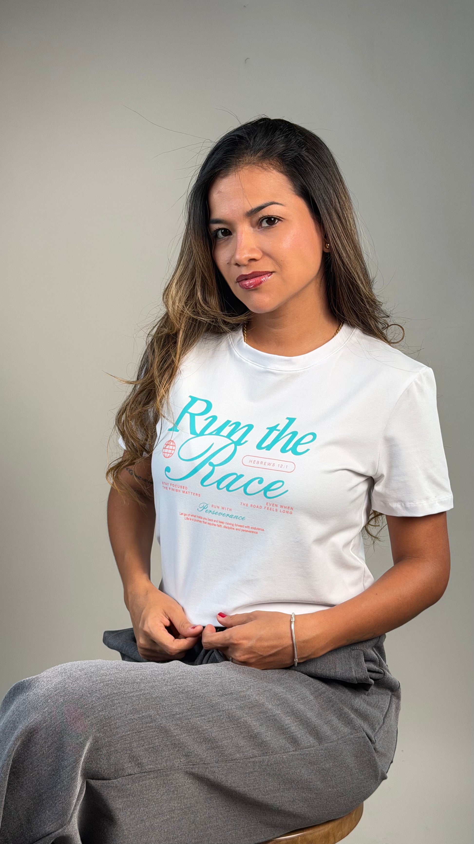 T-SHIRT PERSEVERANCE BLANCA