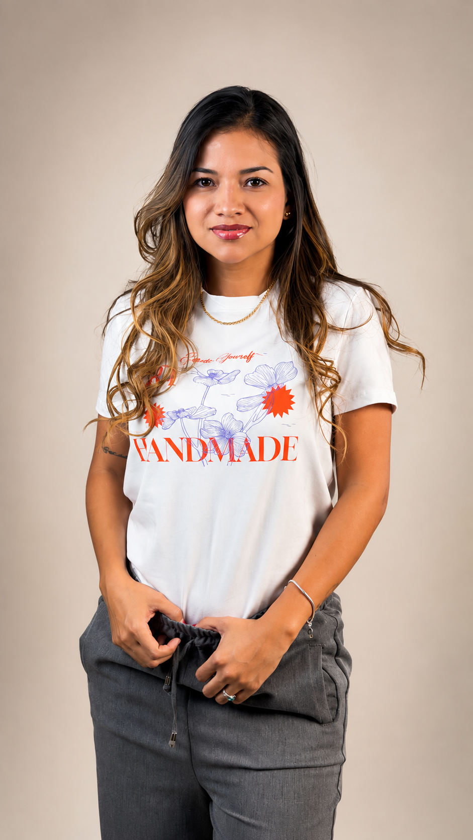 T-SHIRT EXPRESS BLANCA