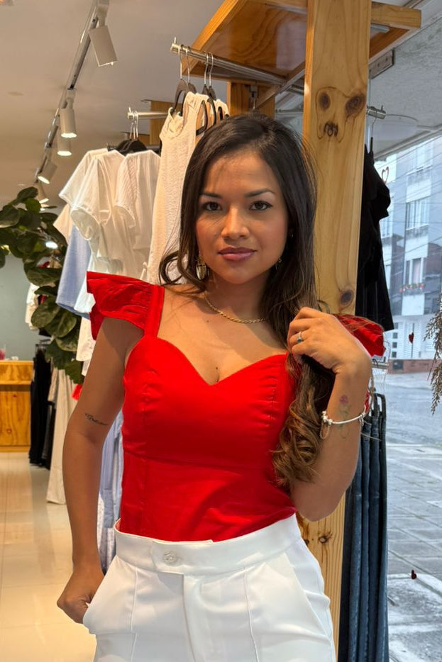 Blusa July Rojo