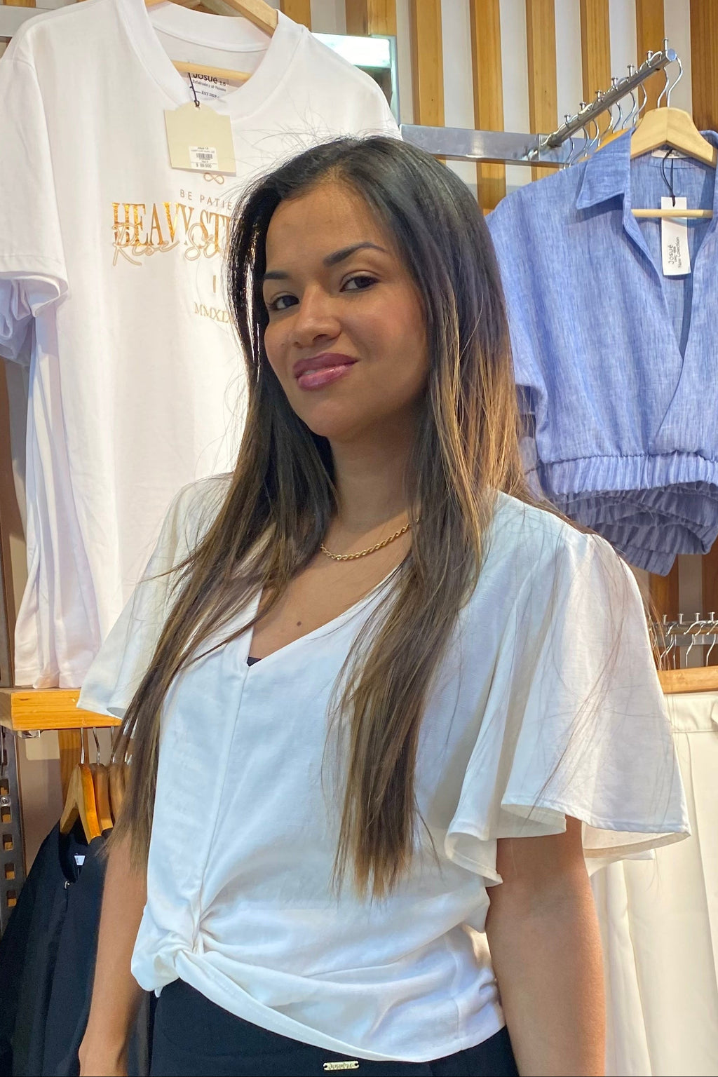 Blusa Vanessa Marfil