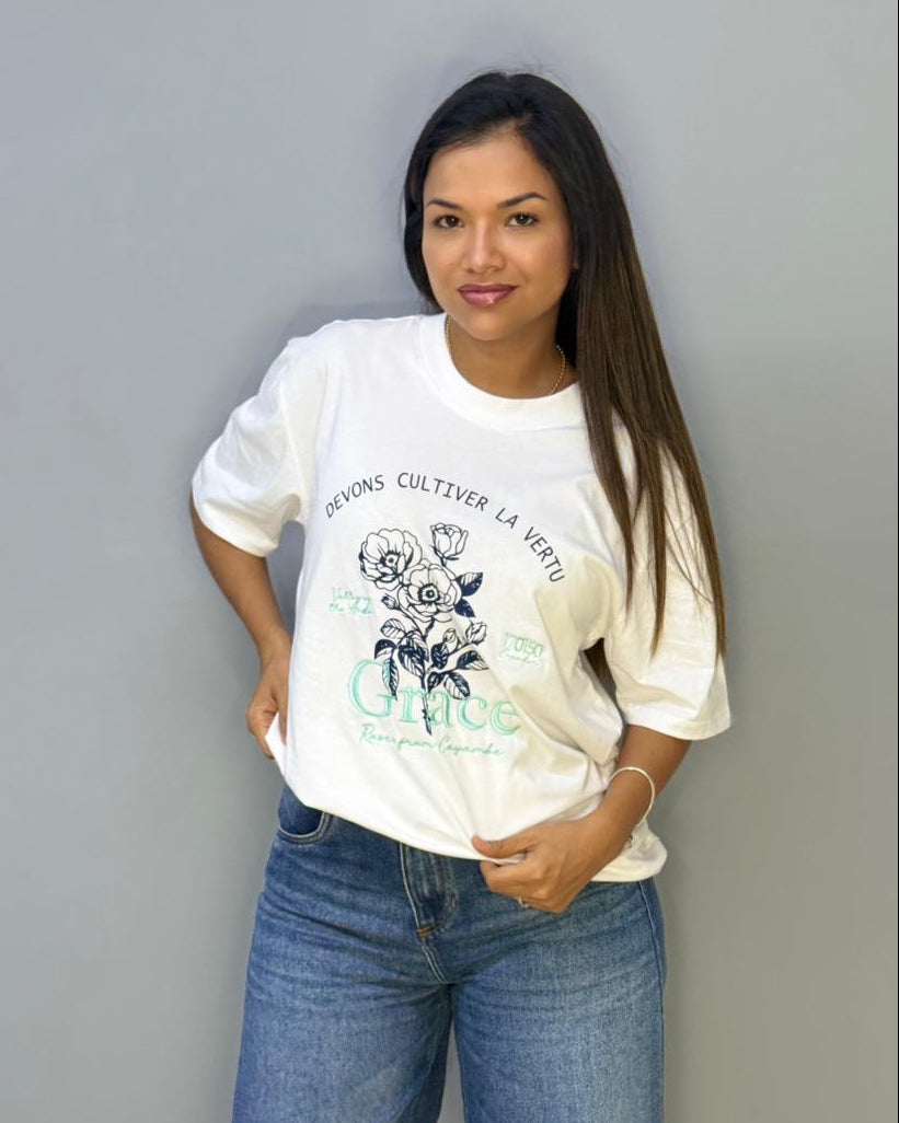 Grace T-Shirt Olimpi Blanca 1025