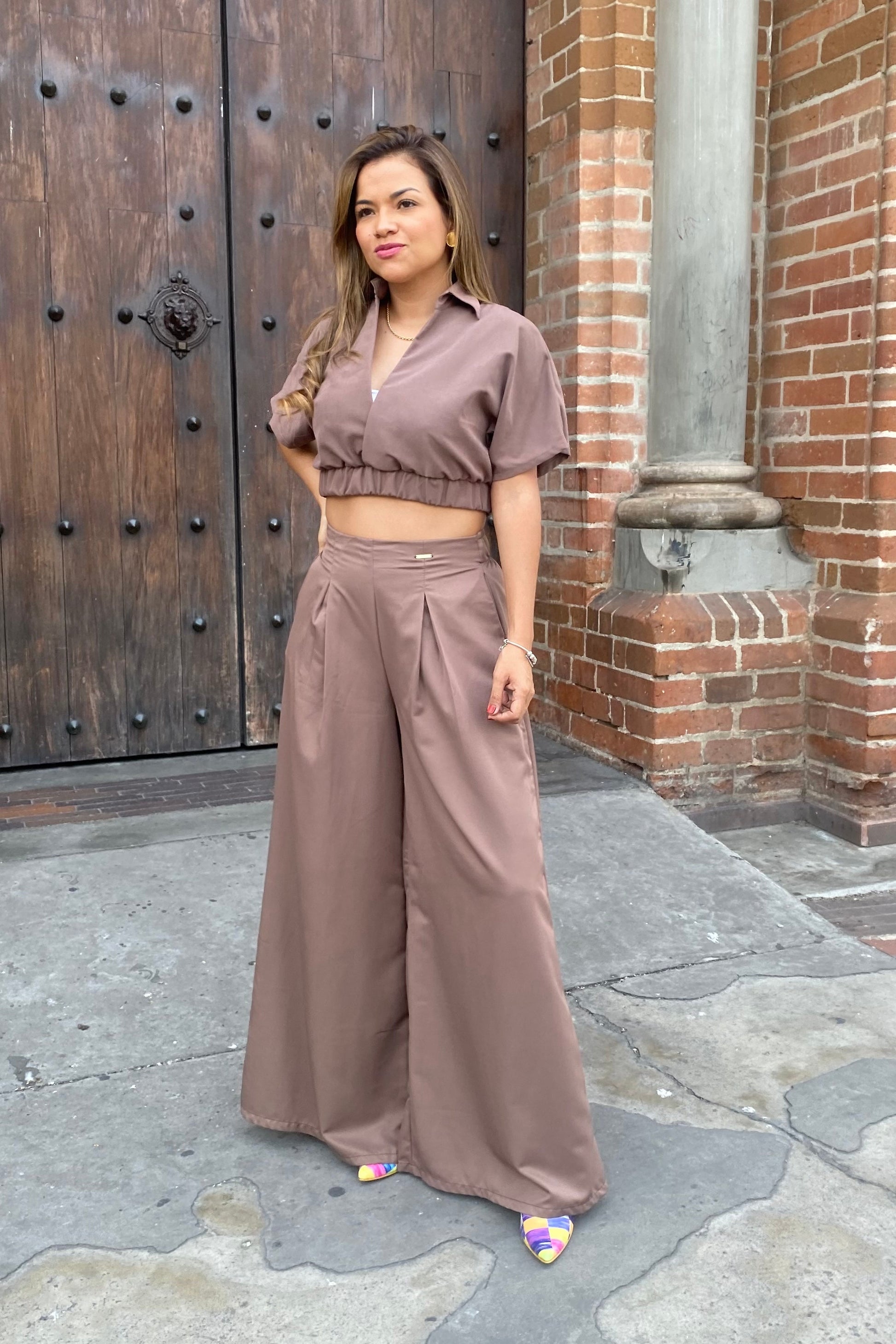 Pantalón Irene Café Amaret