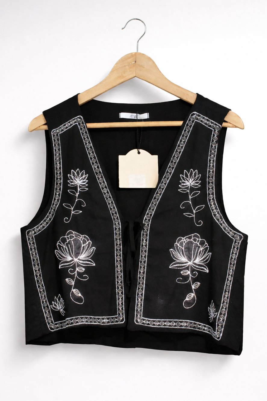 Chaleco Marla Bordado