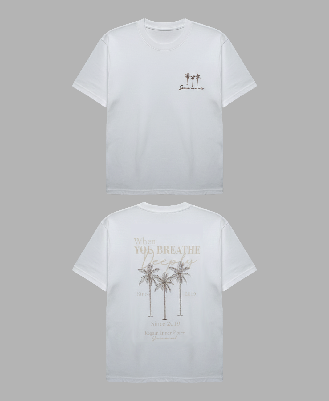 When you... T-Shirt Olimpi Blanca 1025